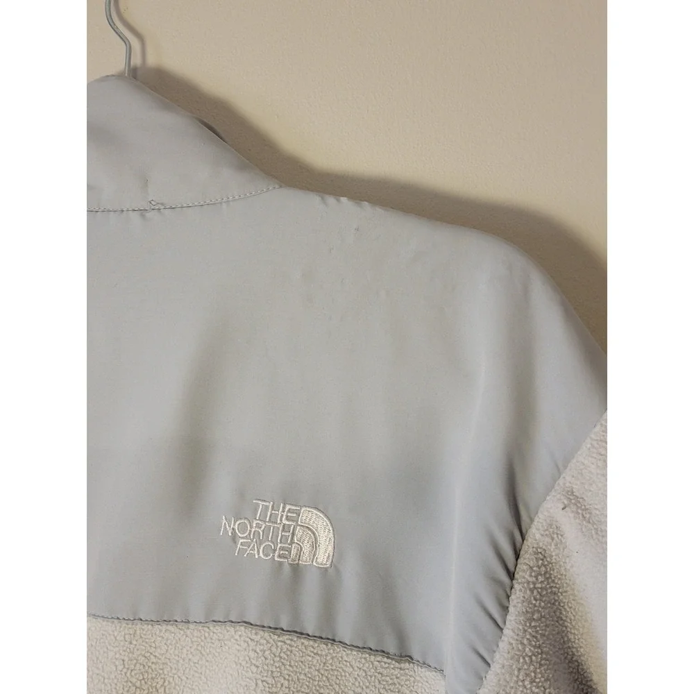 The North Face Men's Polartec Fleece Jacket‎ Light Grey, Long Sleeves, Size XL
